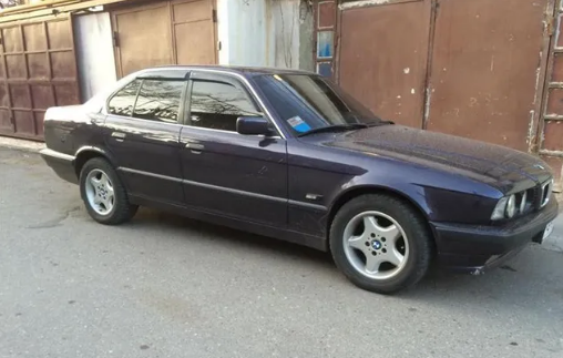 Дефлекторы окон (ветровики) BMW 5 Sd (E34) 1988-1995 (БМВ Е34) Кобра Тюнинг